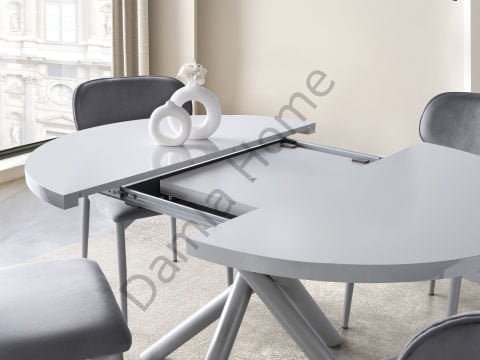 Ritim Masa Sandalye Takımı - Sis Grisi/Gri