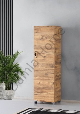 Erzak Dolabı Tekli - Çam