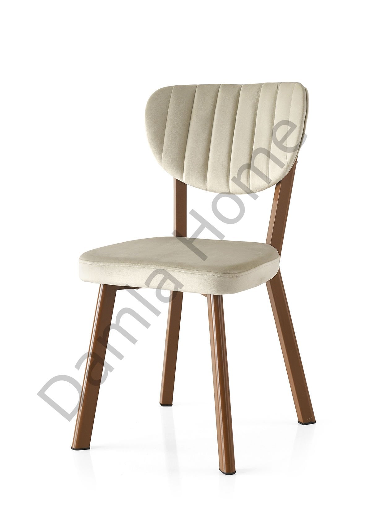 Elma Sandalye - Kahve/Krem
