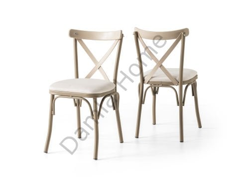 Bahar Sandalye - Cappucino/Krem