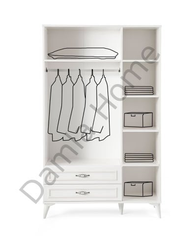 Nehir Genç Odası - Ekru (karyola ve yatak hariç)