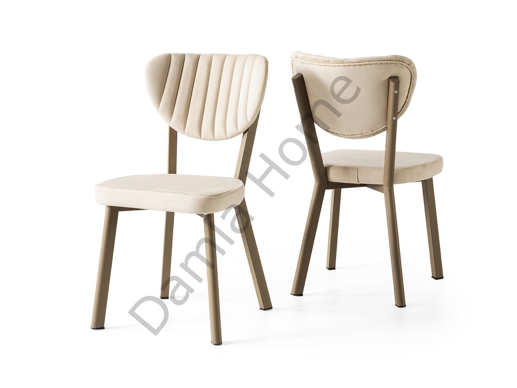 Elma Sandalye - Cappucino/Krem