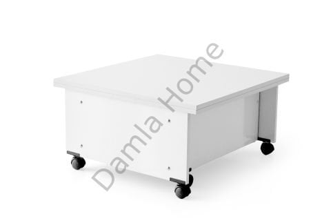 Akasya Akıllı Sehpa - Beyaz