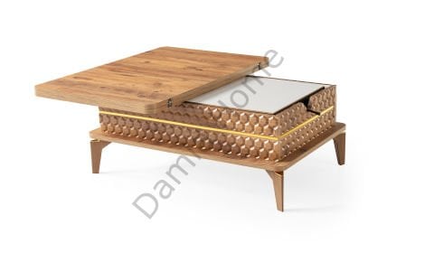 Petek Akıllı Orta Sehpa - Çam