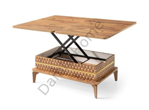 Petek Akıllı Orta Sehpa - Çam