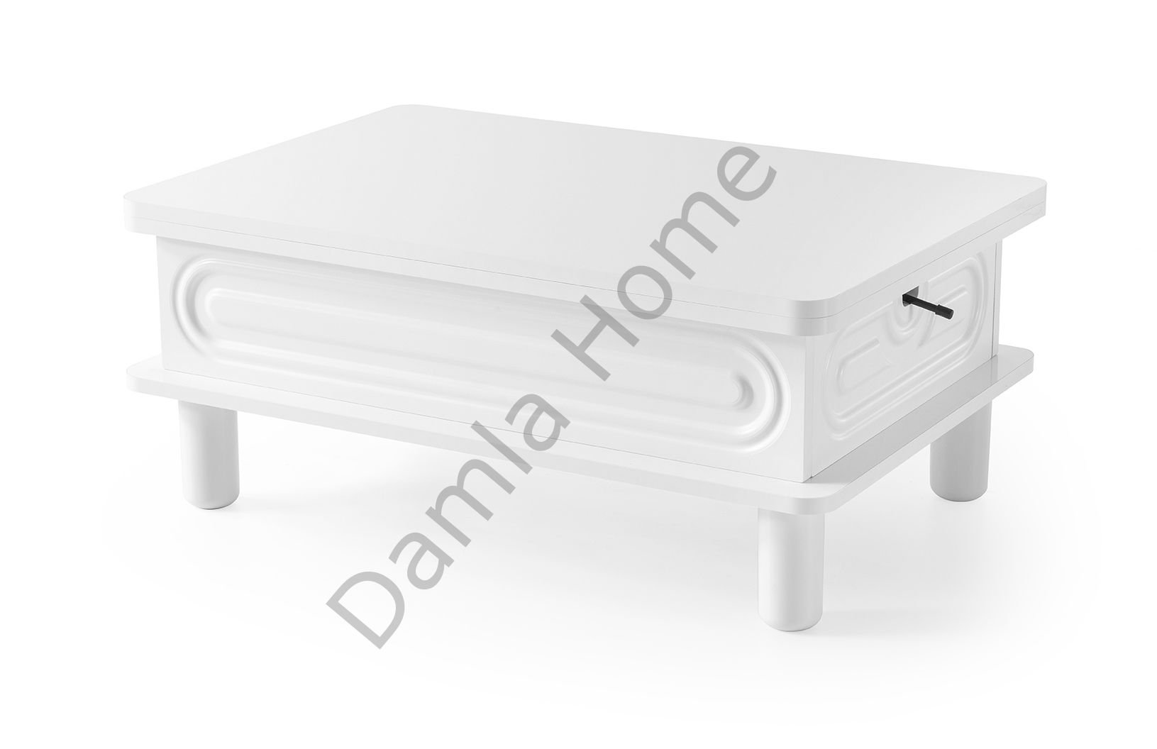 İnci Akıllı Orta Sehpa - Beyaz