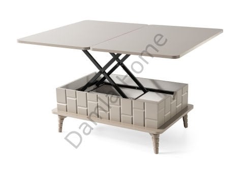 Nergis Akıllı Orta Sehpa - Cappucino