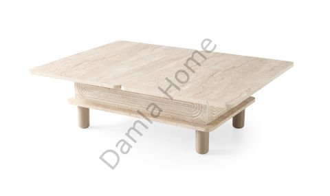 Manolya Akıllı Orta Sehpa - Traverten