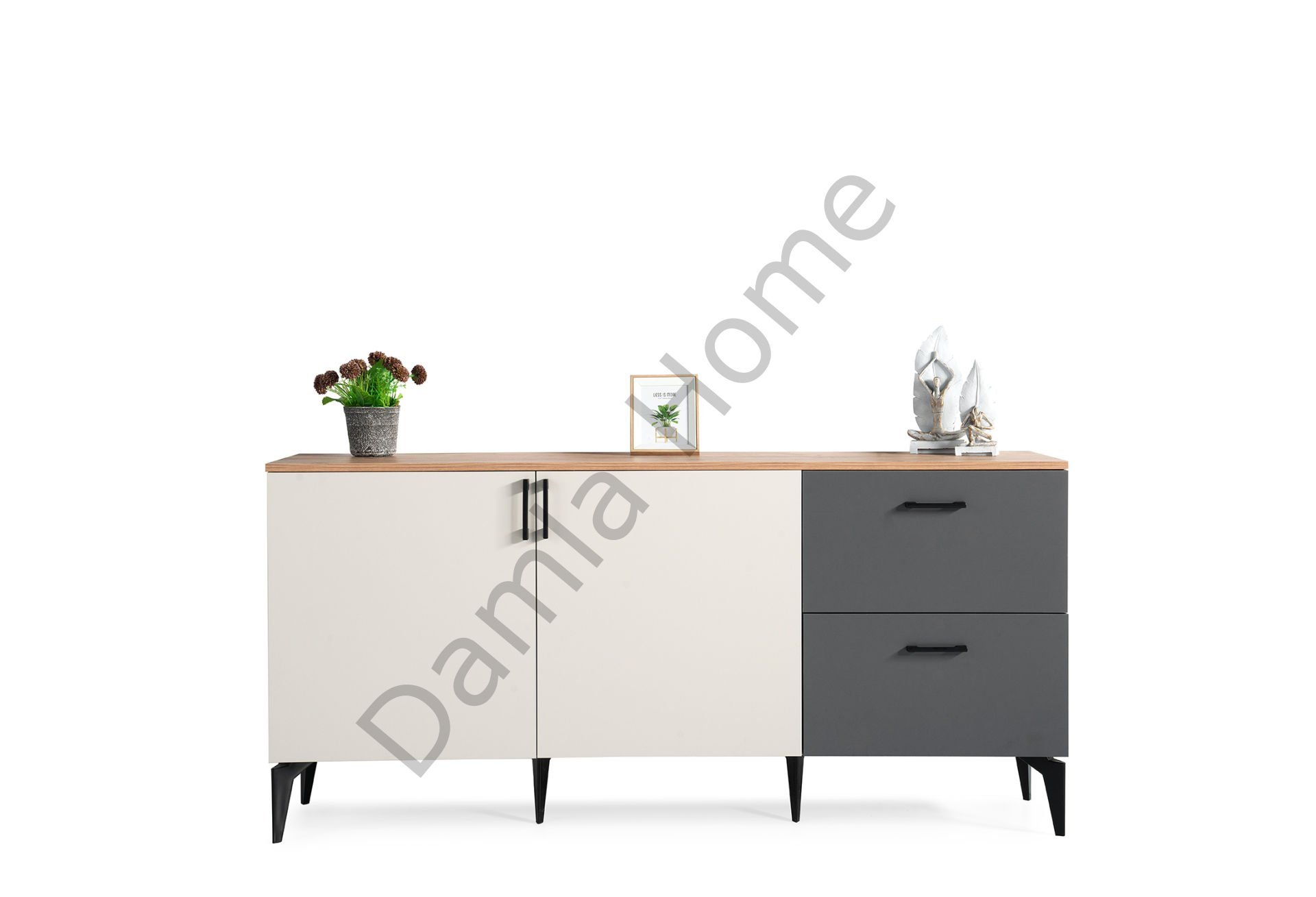 Gökçe Konsol - Çam/Bej/Antrasit