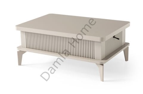 Çizgi Akıllı Orta Sehpa - Cappucino