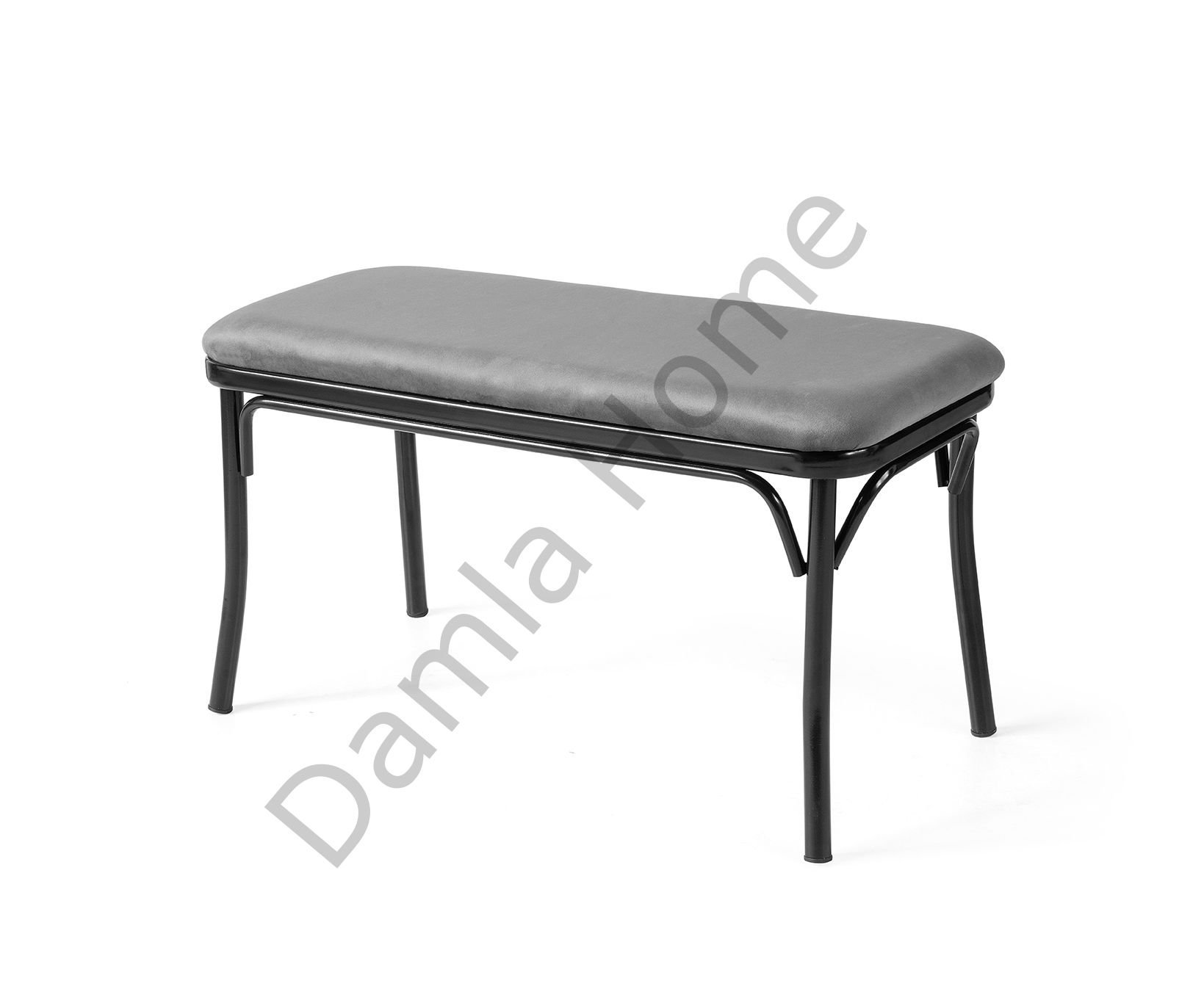 Atlas Bench 92'lik - Gri/Siyah