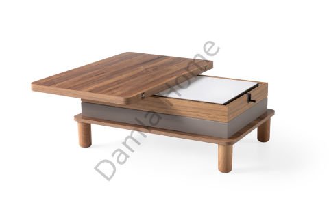 Lina Akıllı Orta Sehpa - Ceviz/Antrasit