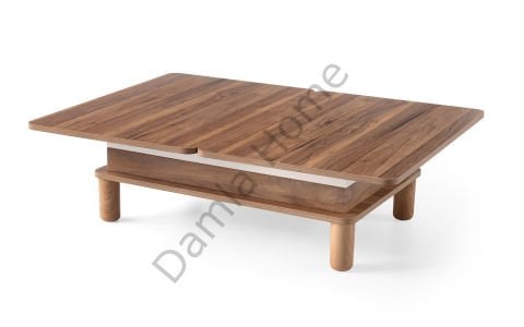 Lina Akıllı Orta Sehpa - Ceviz/Ekru