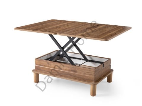 Lotus Akıllı Orta Sehpa - Ceviz