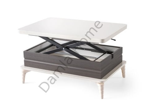 Lotus Akıllı Orta Sehpa - Ekru/Balaban