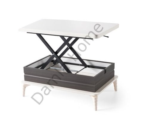 Lotus Akıllı Orta Sehpa - Ekru/Balaban