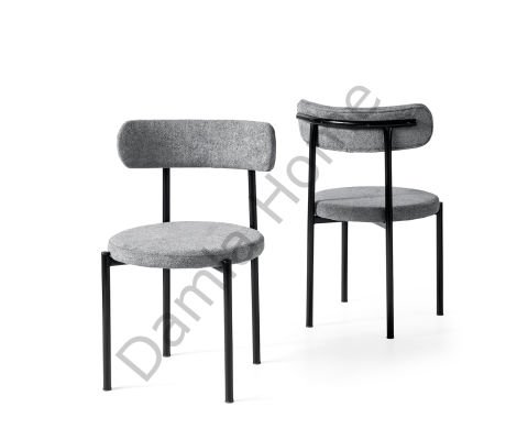 Alfa Sandalye - Siyah/Gri