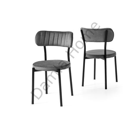 Beta Sandalye - Siyah/Gri