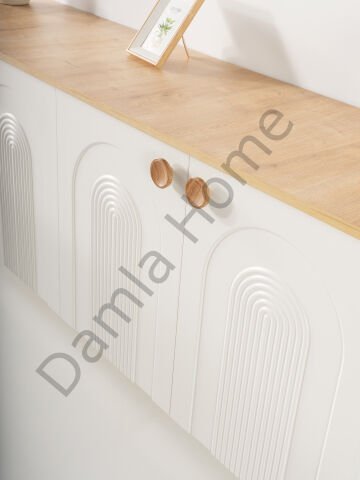 Lilyum Yemek Odası - Meşe/Ekru