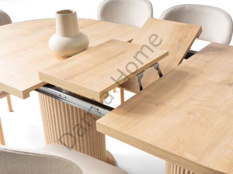 Lilyum Yemek Odası - Meşe/Ekru