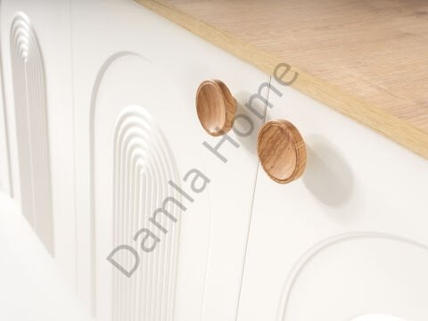 Lilyum Konsol - Meşe/Ekru