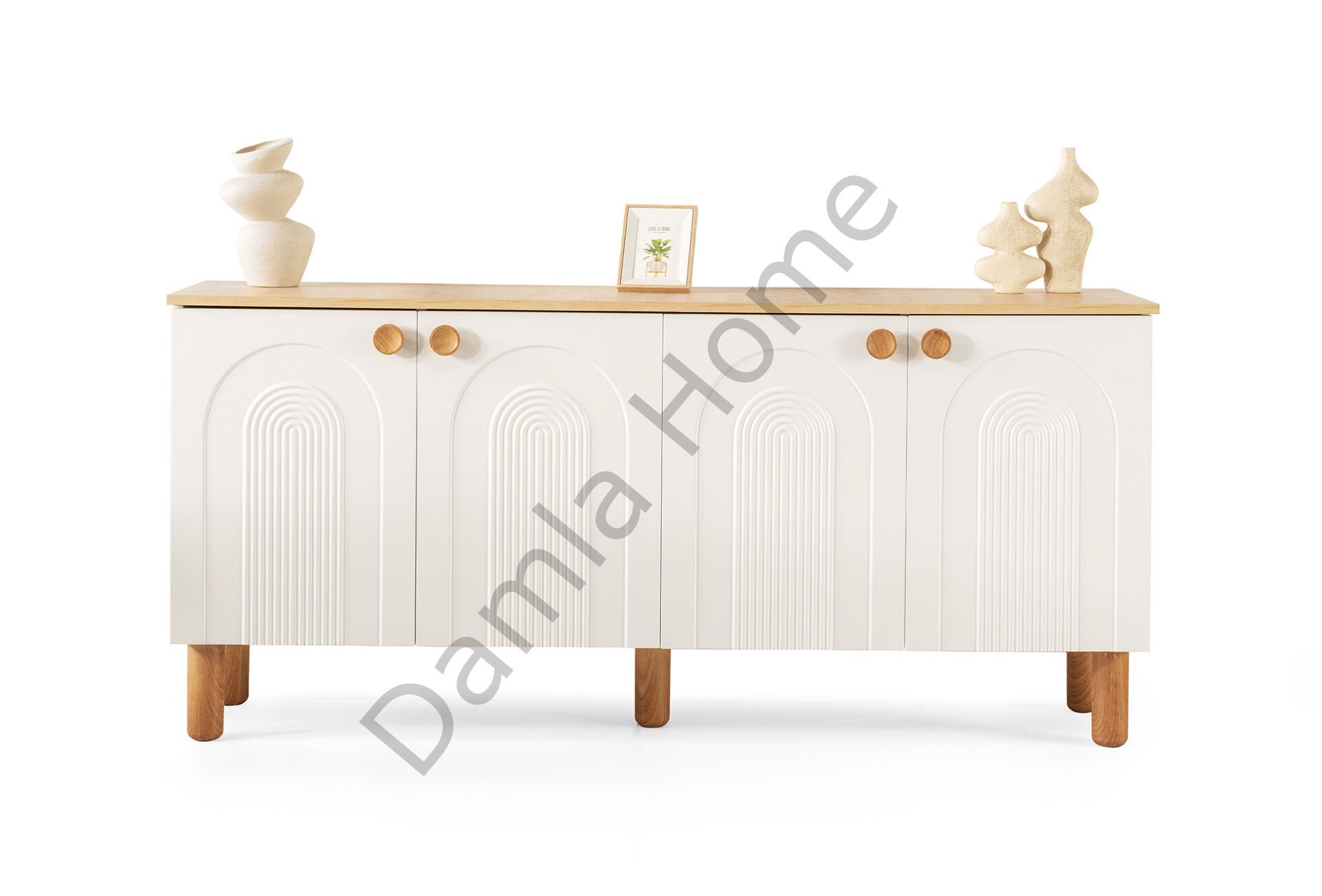 Lilyum Konsol - Meşe/Ekru