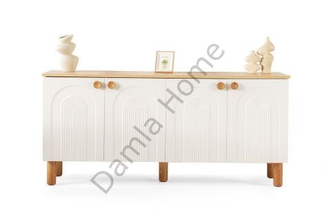 Lilyum Konsol - Meşe/Ekru