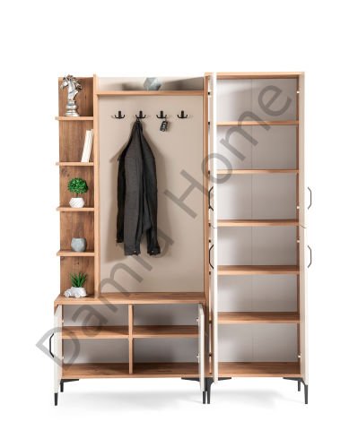 Anka Portmanto - Bej/Çam