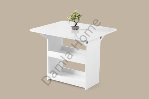 İzmir Katlanır Masa Sandalye Takımı - Beyaz