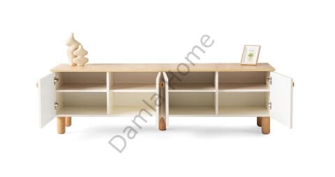 Açelya Tv Ünitesi - Meşe/Ekru