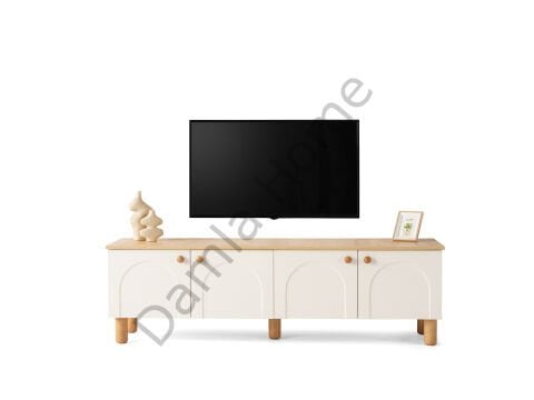 Açelya Tv Ünitesi - Meşe/Ekru