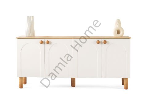 Açelya Yemek Odası - Meşe/Ekru