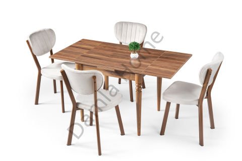 Pınar Masa Sandalye Takımı - Ceviz