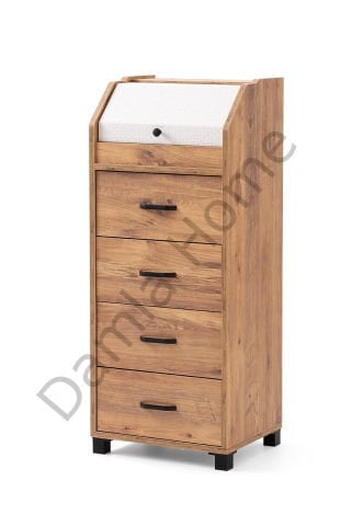 Ekmek Dolabı Çekmeceli - Çam