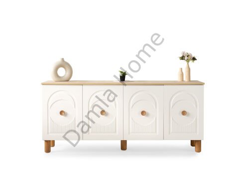 Orion Yemek Odası - Ekru/Meşe