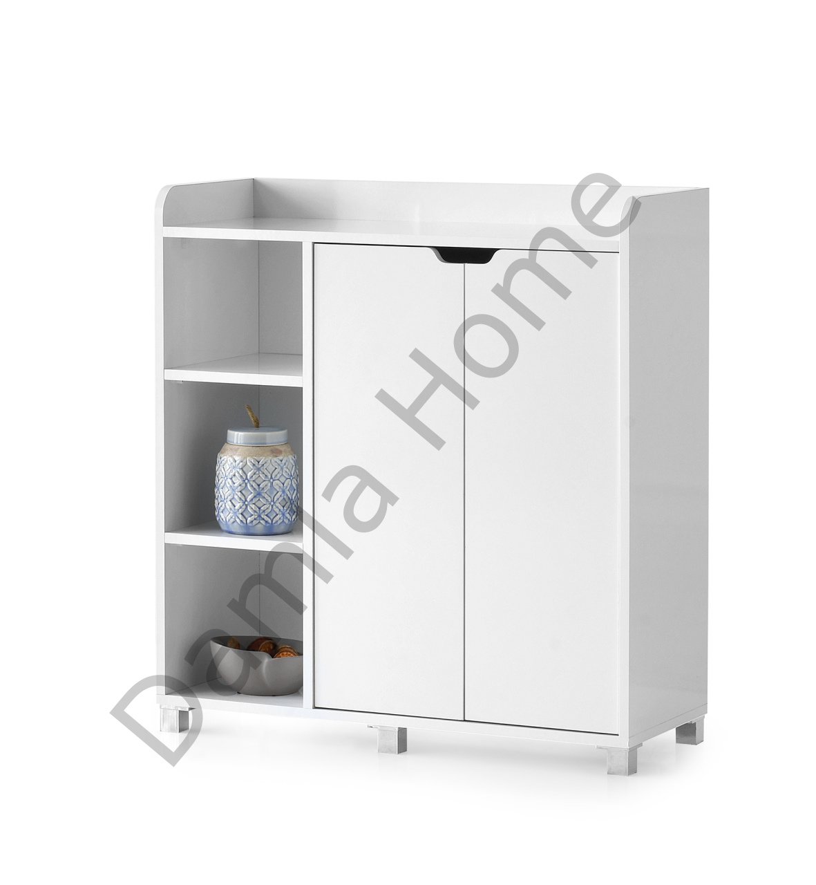 Çok Amaçlı Dolap Açık Raflı - Beyaz