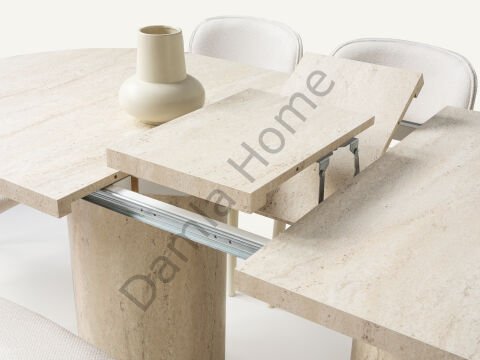 Vega Yemek Odası - Ekru/Traverten