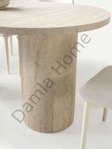 Vega Yemek Odası - Ekru/Traverten