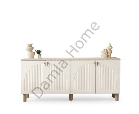 Vega Yemek Odası - Ekru/Traverten