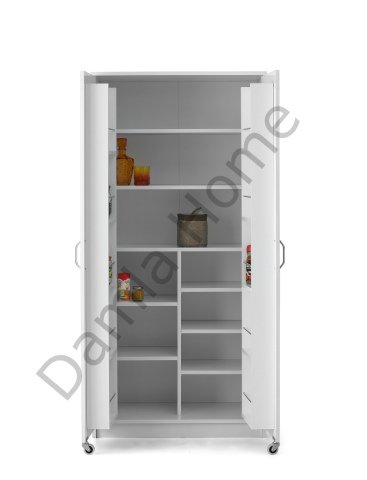 Çiftli Erzak Dolabı - Beyaz