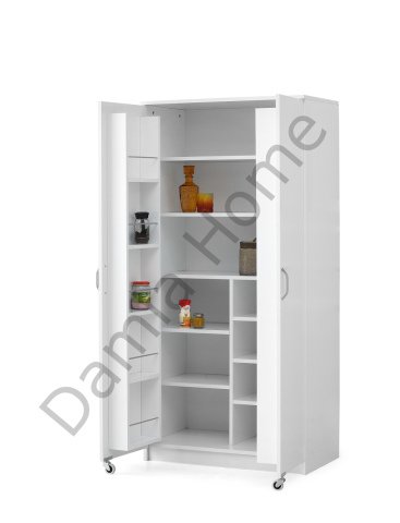 Çiftli Erzak Dolabı - Beyaz
