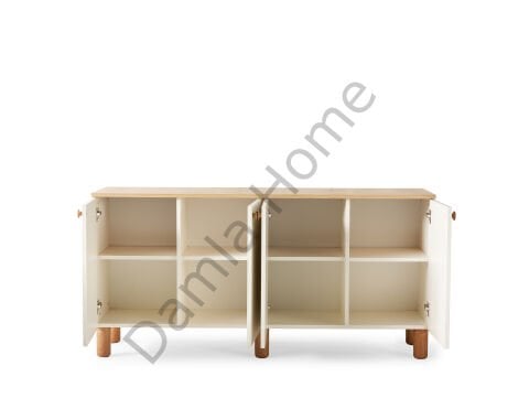 Duru Yemek Odası - Ekru/Meşe