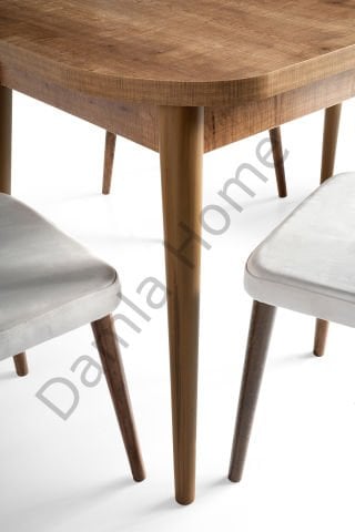 Venüs Masa Sandalye Takımı - Ceviz