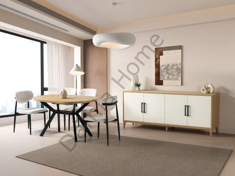 Nova Yemek Odası - Klimt/Ekru