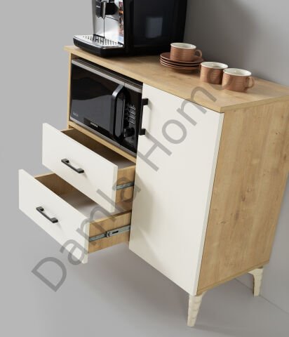 Gül Kahve Köşesi - Meşe/Ekru