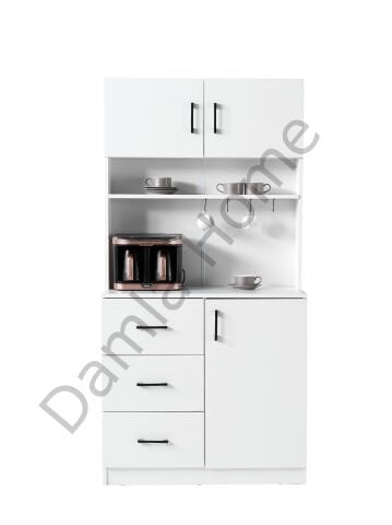 Begonya Kahve Köşesi - Beyaz