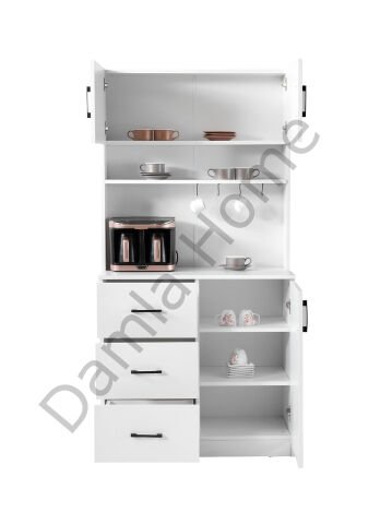 Begonya Kahve Köşesi - Beyaz