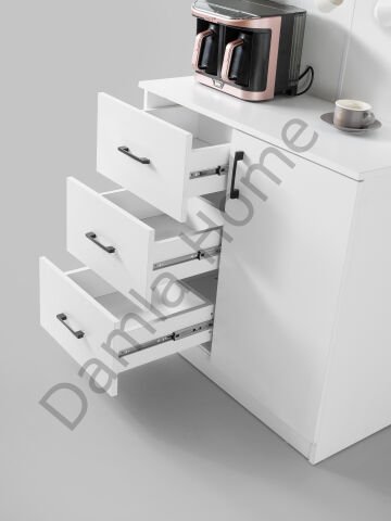 Begonya Kahve Köşesi - Beyaz