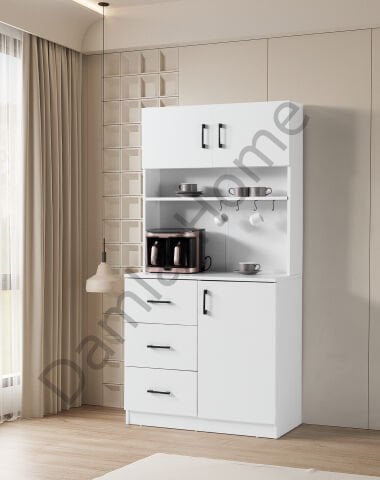 Begonya Kahve Köşesi - Beyaz