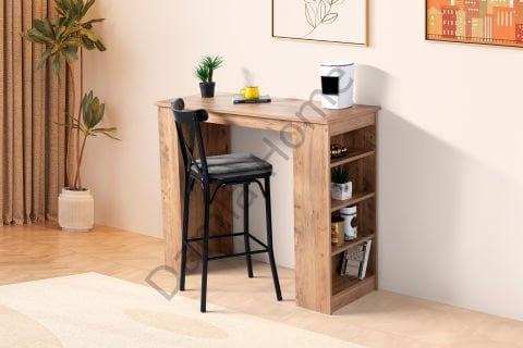 Vista Bar Masa Sandalye Takımı - Çam